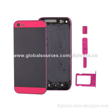 Full Housing Alloy Replacement Back Cover with Mute Button + Power Button + Volume Button + Nano SIM